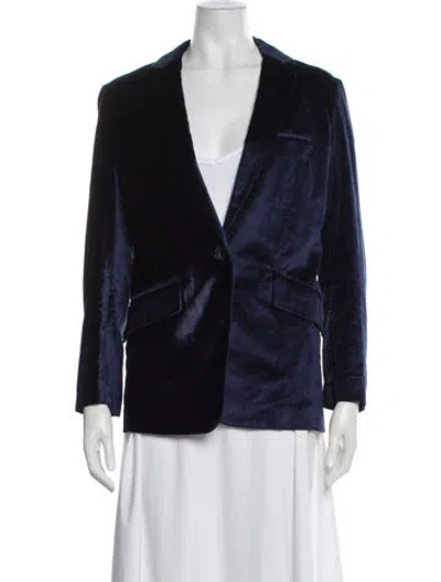 Pre-owned Rag & Bone Blazer In Blue