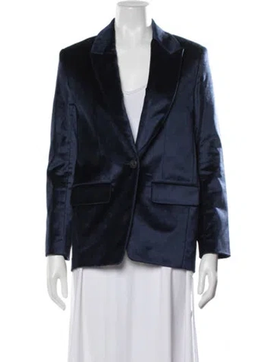 Pre-owned Rag & Bone Blazer In Blue