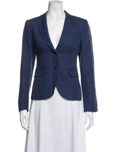 Pre-owned Rag & Bone Blazer In Blue