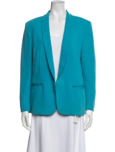 Pre-owned Rag & Bone Blazer In Blue