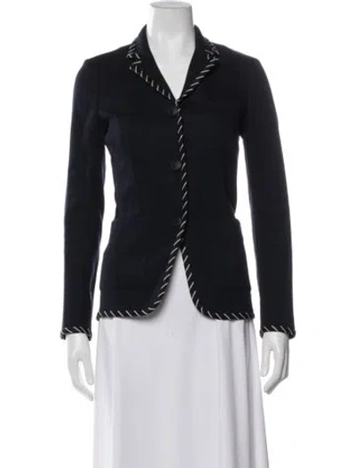 Pre-owned Rag & Bone Blazer In Blue