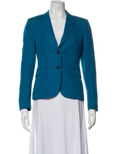Pre-owned Rag & Bone Blazer In Blue
