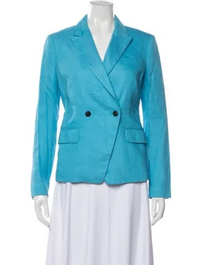 Pre-owned Rag & Bone Blazer In Blue