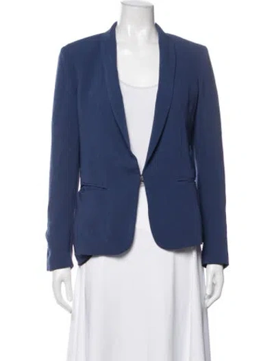 Pre-owned Rag & Bone Blazer In Blue