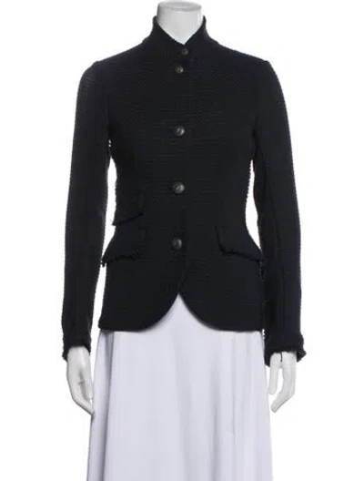 Pre-owned Rag & Bone Blazer In Blue