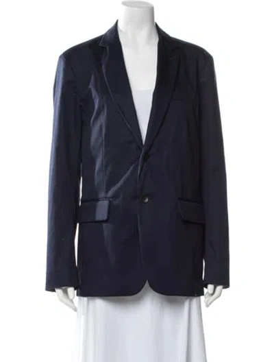 Pre-owned Rag & Bone Blazer In Blue