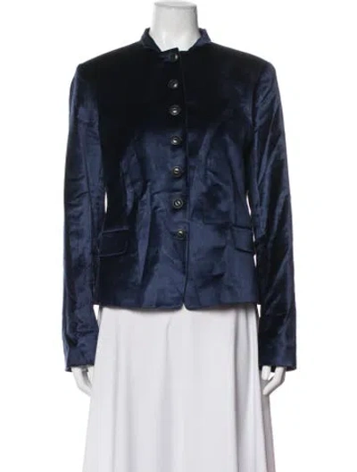 Pre-owned Rag & Bone Blazer In Blue