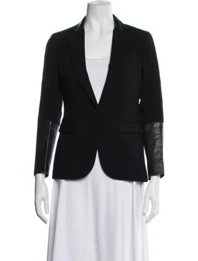 Pre-owned Rag & Bone Blazer In Blue