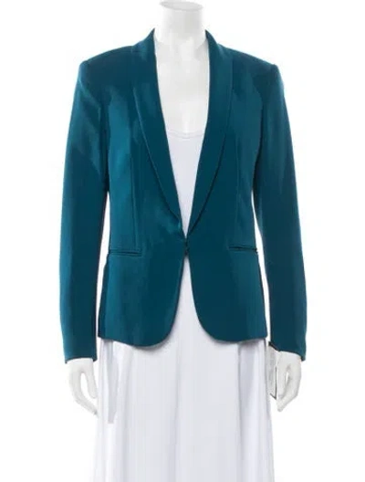 Pre-owned Rag & Bone Blazer In Blue