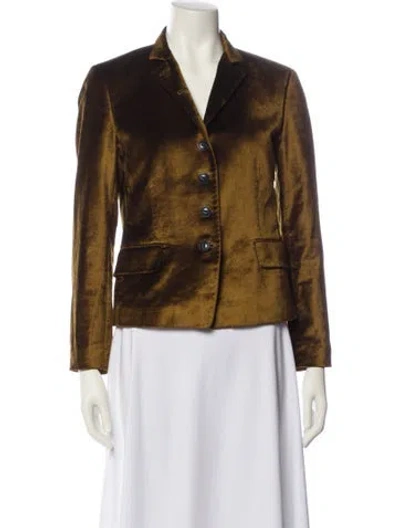 Pre-owned Rag & Bone Blazer In Brown