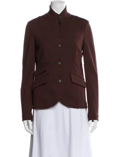Pre-owned Rag & Bone Blazer In Brown