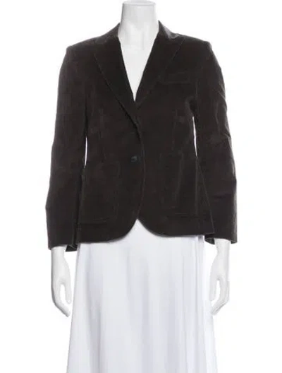 Pre-owned Rag & Bone Blazer In Brown/green