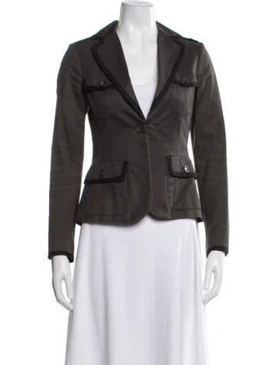 Pre-owned Rag & Bone Blazer In Gray