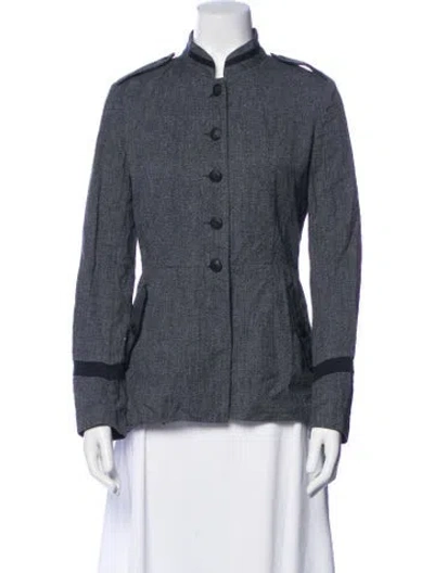 Pre-owned Rag & Bone Blazer In Gray
