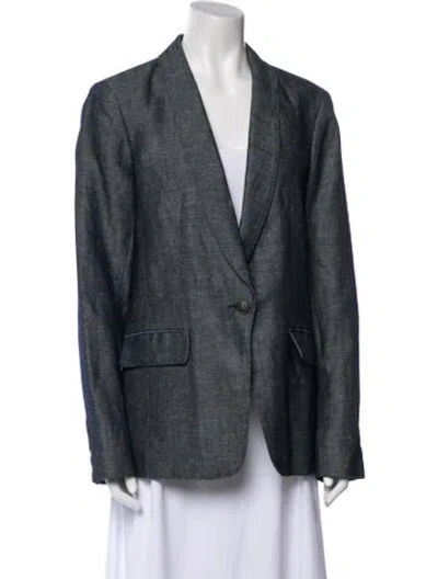 Pre-owned Rag & Bone Blazer In Gray