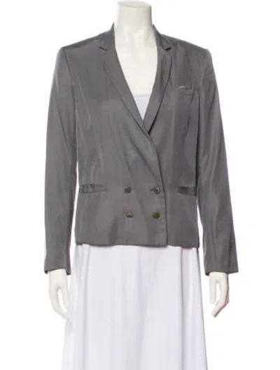 Pre-owned Rag & Bone Blazer In Gray