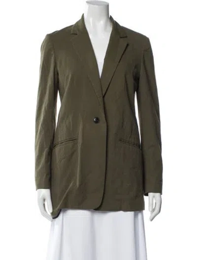 Pre-owned Rag & Bone Blazer In Green