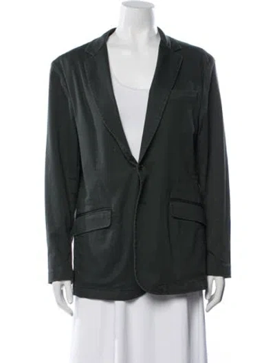 Pre-owned Rag & Bone Blazer In Green