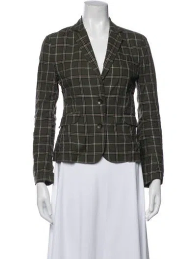 Pre-owned Rag & Bone Blazer In Green