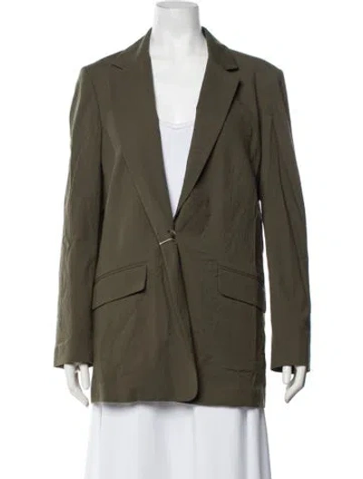 Pre-owned Rag & Bone Blazer In Green