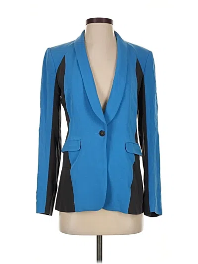 Pre-owned Rag & Bone Blazer Jacket In Blue