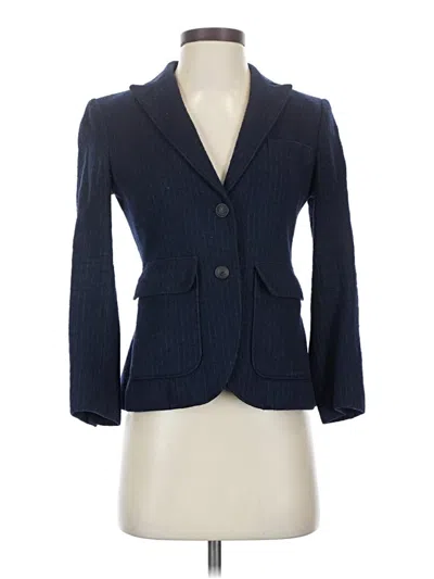 Pre-owned Rag & Bone Blazer Jacket In Blue