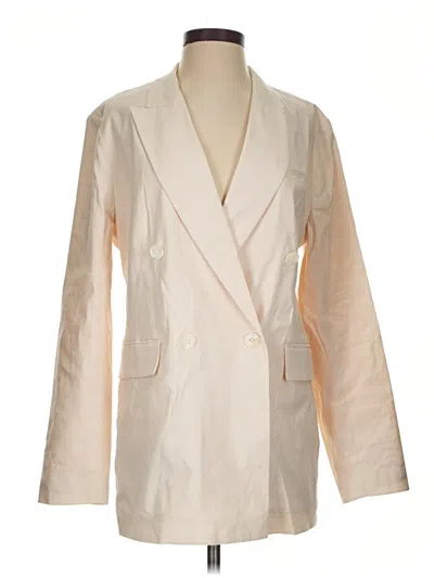 Pre-owned Rag & Bone Blazer Jacket In Ivory