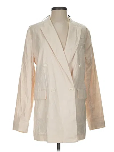 Pre-owned Rag & Bone Blazer Jacket In Ivory