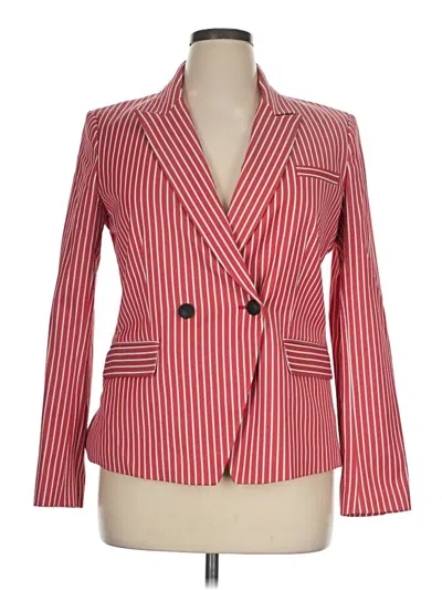 Pre-owned Rag & Bone Blazer Jacket In Red