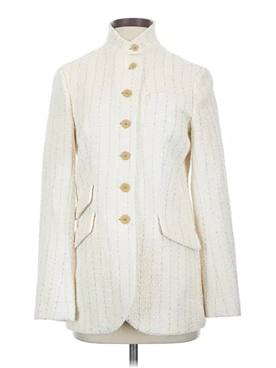 Pre-owned Rag & Bone Blazer Jacket In White