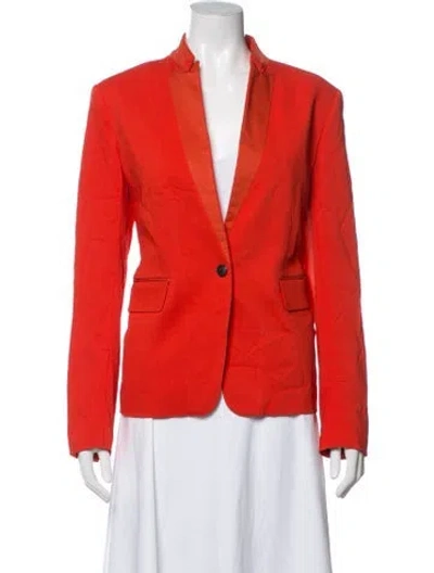 Pre-owned Rag & Bone Blazer In Orange