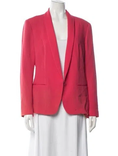 Pre-owned Rag & Bone Blazer In Pink