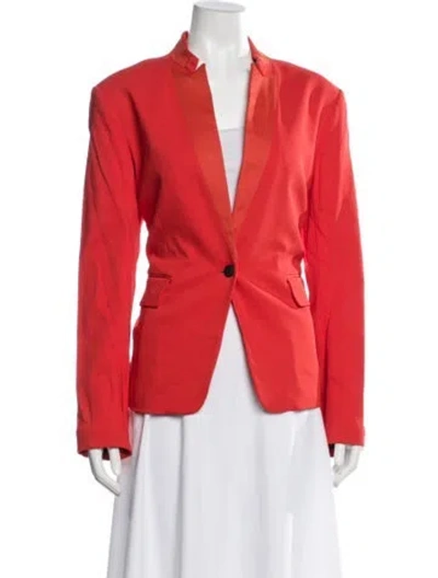Pre-owned Rag & Bone Blazer In Red