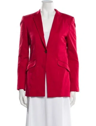 Pre-owned Rag & Bone Blazer In Red