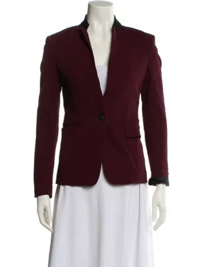 Pre-owned Rag & Bone Blazer In Red