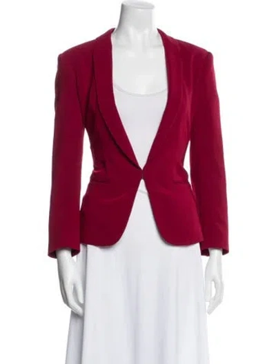 Pre-owned Rag & Bone Blazer In Red