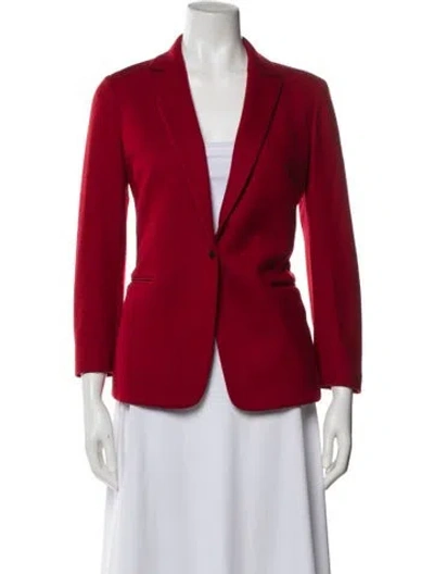 Pre-owned Rag & Bone Blazer In Red