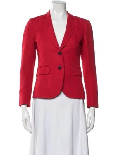 Pre-owned Rag & Bone Blazer In Red