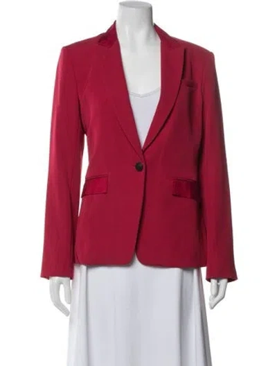 Pre-owned Rag & Bone Blazer In Red