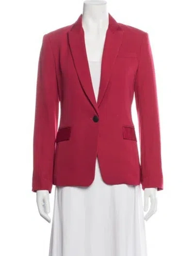 Pre-owned Rag & Bone Blazer In Red