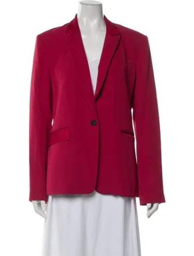 Pre-owned Rag & Bone Blazer In Red