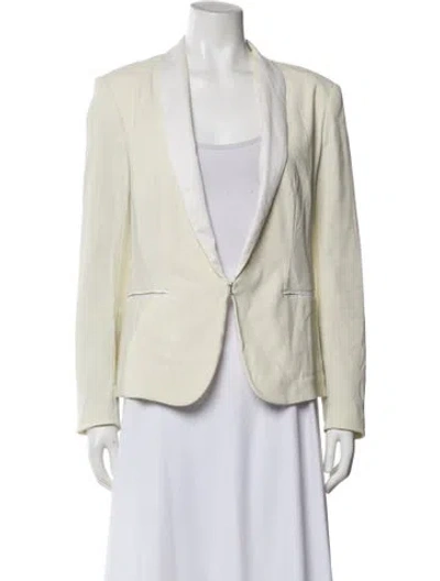 Pre-owned Rag & Bone Blazer In White