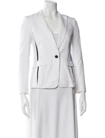 Pre-owned Rag & Bone Blazer In White