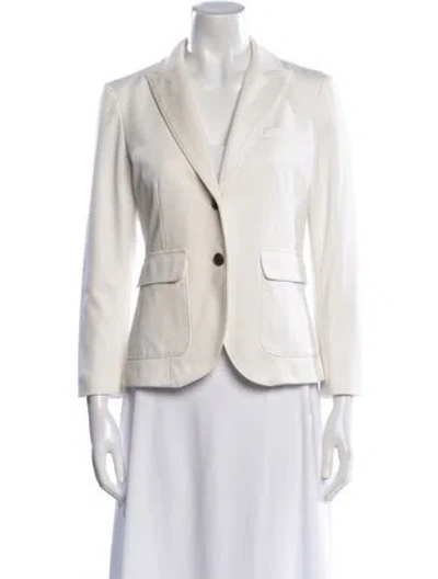 Pre-owned Rag & Bone Blazer In White
