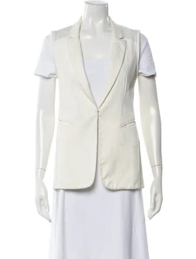 Pre-owned Rag & Bone Blazer In White