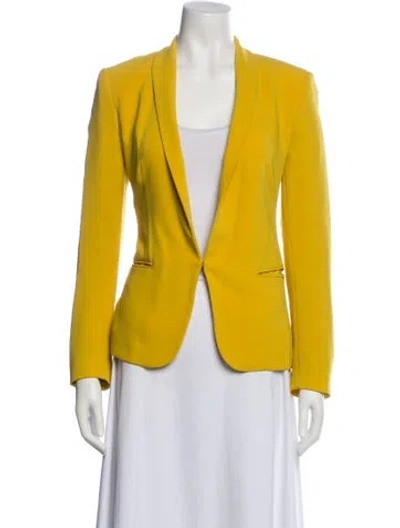 Pre-owned Rag & Bone Blazer In Yellow