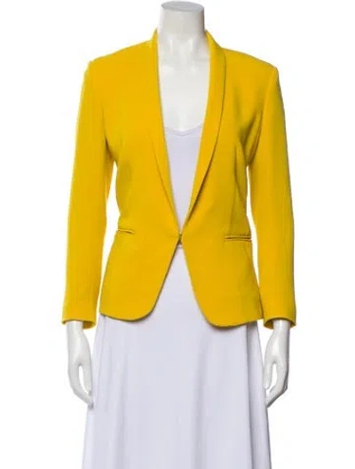 Pre-owned Rag & Bone Blazer In Yellow