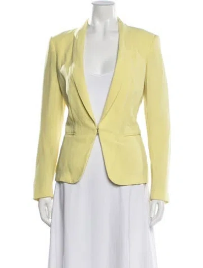 Pre-owned Rag & Bone Blazer In Yellow