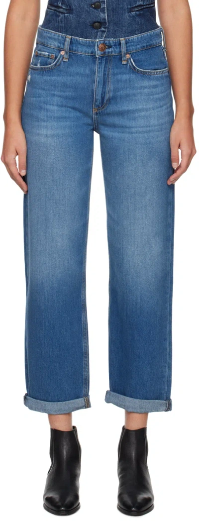 Rag & Bone Blue Dre Jeans In Blake