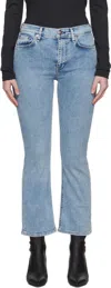 Rag & Bone Blue Epic Peyton Bootcut Jeans In Summers